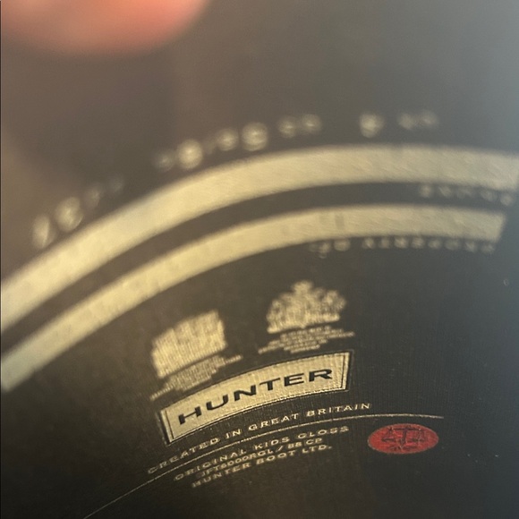 Black Tall Rain Boots - Picture 5 of 7